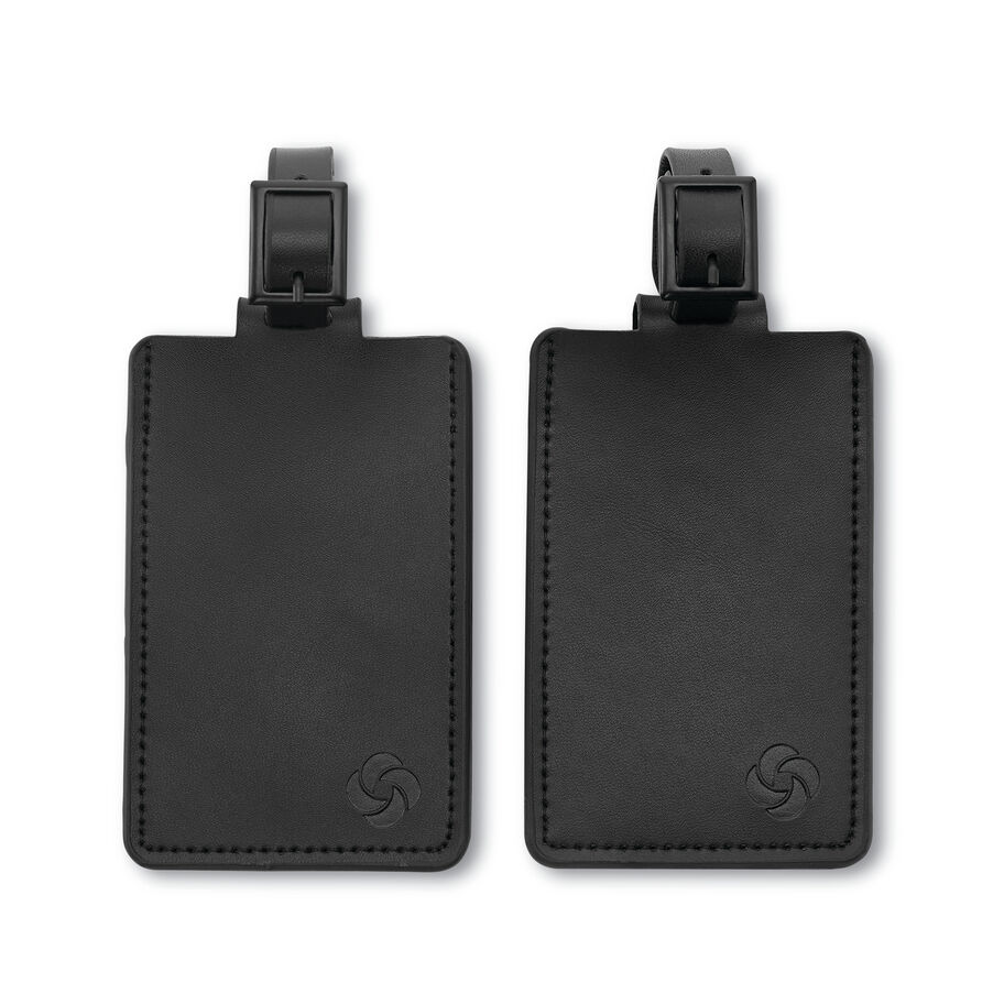 LEATHER ID TAGS (SET OF 2) image 0