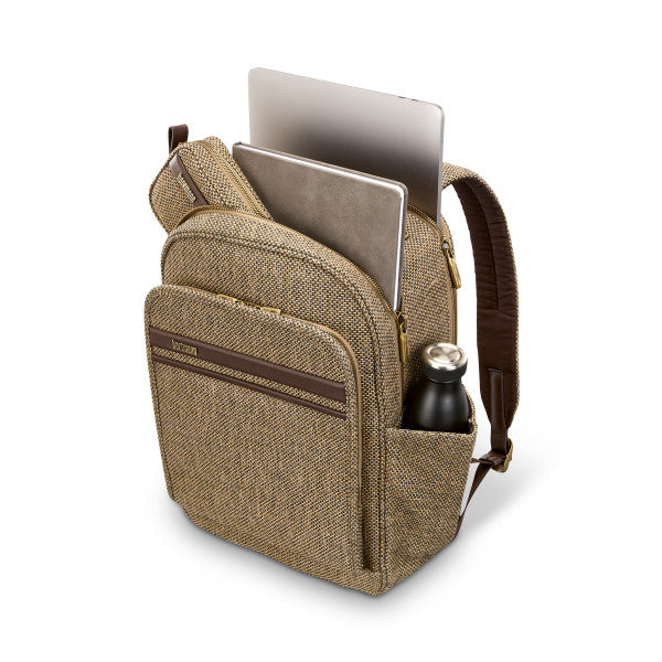 HARTMANN TWEED Travel Backpack - Tweed/Natural Leather image 2