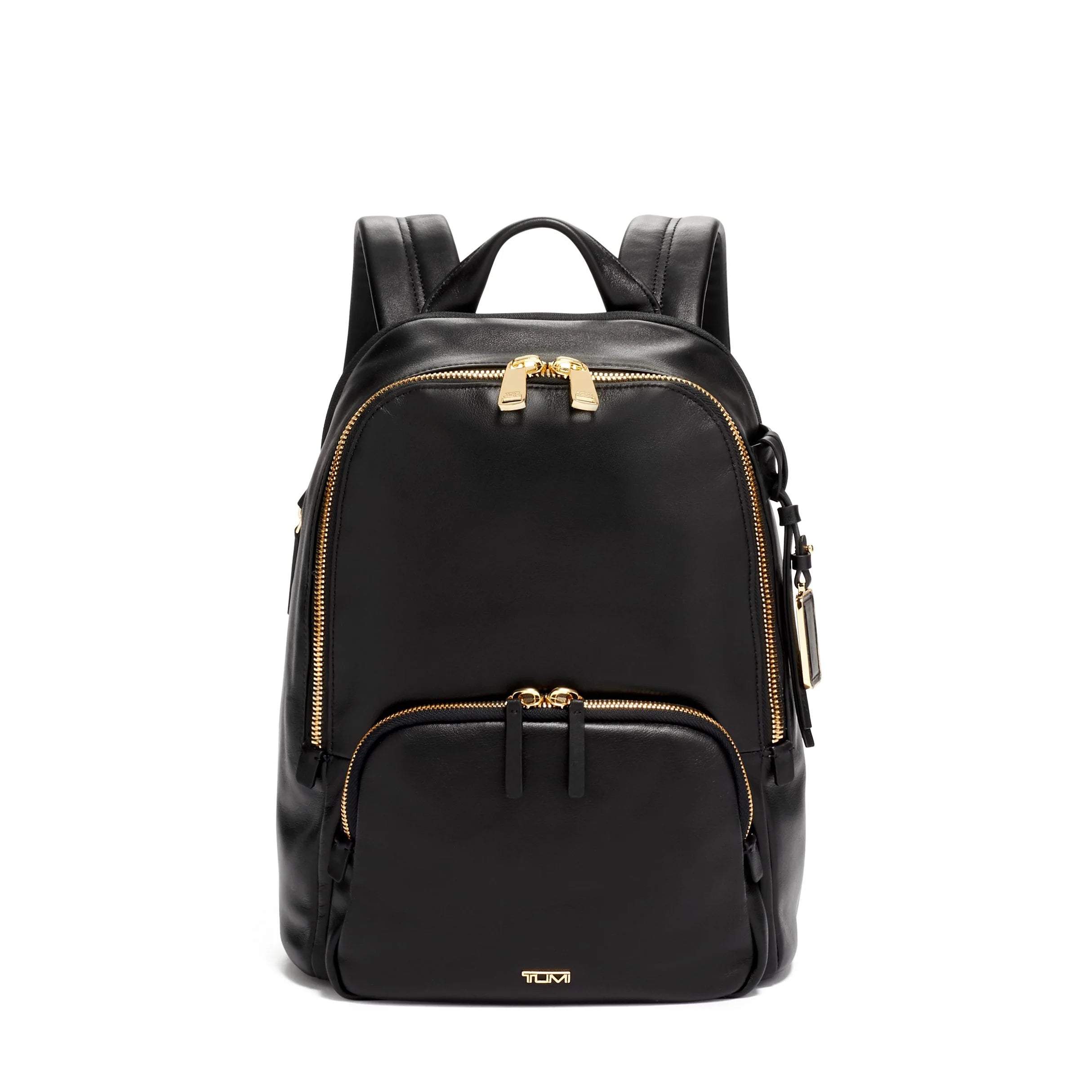 Hannah Leather Backapck // Black image 0