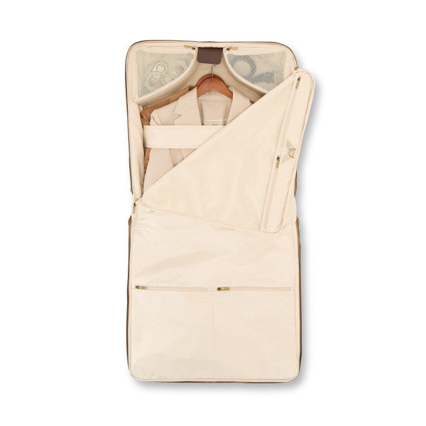 HARTMANN TWEED Spinner Garment Bag - Tweed/Natural Leather image 2