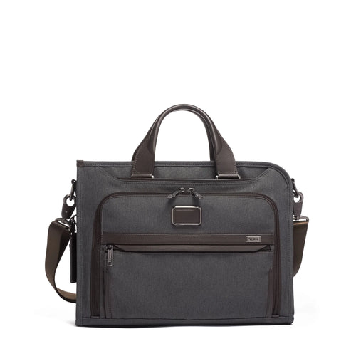 Alpha 3 Slim Deluxe Portfolio // Anthracite image 0