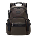 Alpha Bravo Dark Brown Navigation Backpack Leather image 0